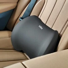 1pc Memory Foam Car Pillow Headrest Support - Premium Comfort, Pressure Relief - Universal Car Neck Pillow Washable Cover - Grey - View 3