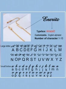 Personalized Custom Name Glasses 06 Magic Chain Chain Mask Men's And Women's Stainless Steel Glasses With Sunglasses Rope Custom Name Glasses Chain Lanyard Jewelry - Gold - View 8