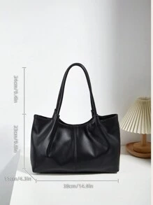 Nuevo bolso de mano para mujer con diseño único, doble asa, gran capacidad, bolso para el hombro para uso casual y diario, adecuado para vacaciones, viajes al trabajo y compras