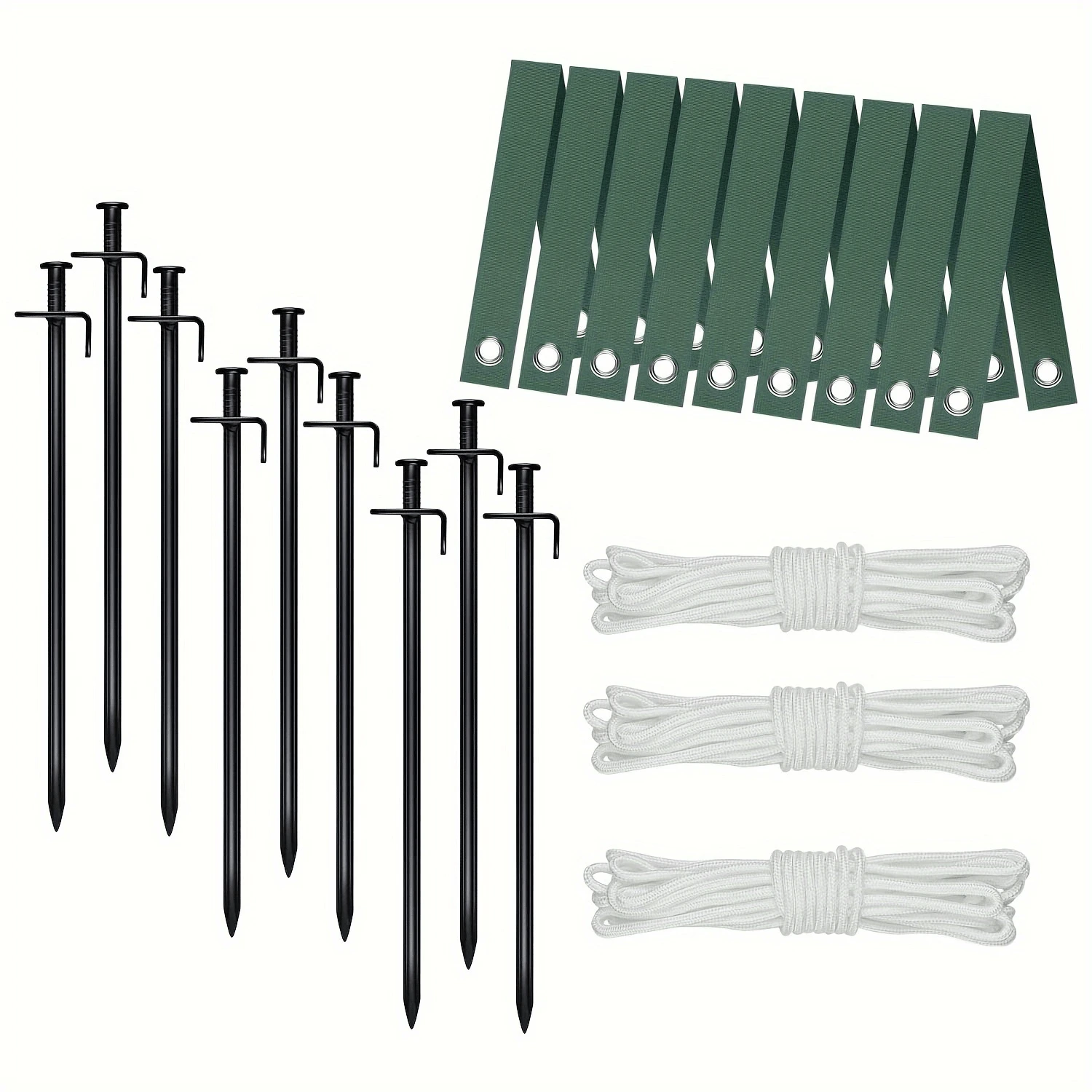 Heavy Duty Steel Tree Support Kit, Stump Kit For Newly Planted Trees