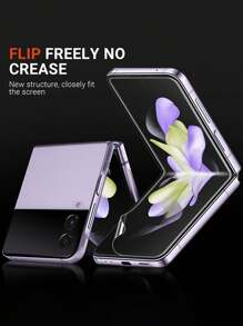 3 Pcs Inside Hydrogel Film Compatible With Samsung Galaxy Z Flip 7 6 5 4 3 TPU Screen Protector Waterproof Shockproof Anti-Fall Anti-Fall Scratch Resistant Anti-Fingerprint Full Cover