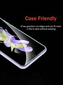 3 Pcs Inside Hydrogel Film Compatible With Samsung Galaxy Z Flip 7 6 5 4 3 TPU Screen Protector Waterproof Shockproof Anti-Fall Anti-Fall Scratch Resistant Anti-Fingerprint Full Cover