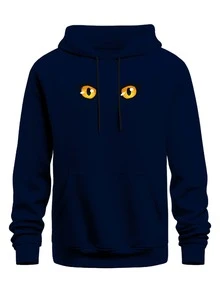 Men Sweaters - 藏蓝色 - 查看 1