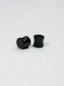 2入組3mm-38mm實心亞克力耳塞穴道,適合日常穿戴、休閒穿戴、工作、派對,帶有穿孔耳環和個性化風格,是家庭、朋友、兄弟姐妹和節日禮物的理想選擇 - 亞克力實心耳擴 - 查看 31