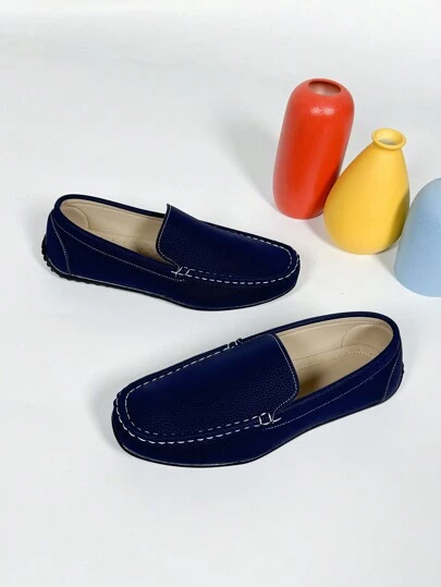 Casual Slip-On Sneakers, Mångsidig, Andas, Anti-Slip, Hållbar, Mjuk, Lämplig för vår och höst