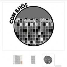 Shower Curtain Rods - أقراص سوداء - مشاهدة 5