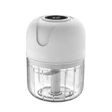 電動大蒜泥器，大蒜搗壓器，輔助食品處理器，無線小型大蒜泥製造機，大蒜去皮工具 - 彩色 - 查看 14