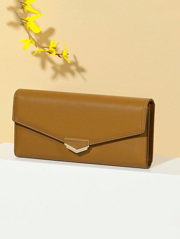 High-End Multi-Card Slots Women Minimalist Portable Card Holder Clutch Bag PU Leather Small Wallets Gifts For Women Wallet Purse Wallet Long Wallet