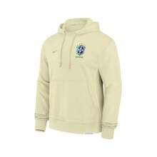 Nike Men's Yellow Brazil National Team Standard Issue Pullover Hoodie - Yellow - View 4