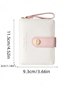 BATSIOE BATSIOE Plain Color New Large Capacity Cross-Border Women Wallet, Zipper Coin Purse, Wholesale, Minimalist Luxury Wallet