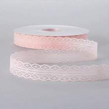 25 Yard/Cuộn, Ruy Băng Ren Rộng 3Cm Cho Hộp Quà Tặng Bó Hoa Bao Bì Tự Làm, Băng Đô, Nơ, Phụ Kiện Quần Áo, Thủ Công Mỹ Nghệ, Đồ Chơi, Trang Trí Quần Áo - Nhiều màu - Xem 21
