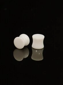 2入組3mm-38mm實心亞克力耳塞穴道,適合日常穿戴、休閒穿戴、工作、派對,帶有穿孔耳環和個性化風格,是家庭、朋友、兄弟姐妹和節日禮物的理想選擇 - 亞克力實心耳擴 - 查看 14