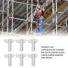 Caja Con 50 Seguros 1/2 Para Andamio - Blanco - Ver 5