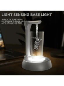 1 Piece Bench Water Bottle Water Dispenser, Bedside Water Dispenser, Portable Removable Type-C Charging, Application Home, Office, Camping - Multicolor - View 3