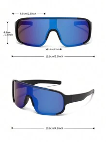 1 par de óculos de moda para esportes ao ar livre para crianças, óculos de ciclismo de alta clareza para ciclismo de estrada, corrida