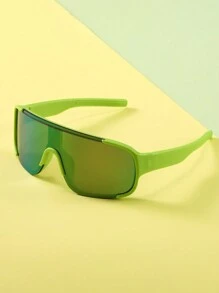 1 par de óculos de moda para esportes ao ar livre para crianças, óculos de ciclismo de alta clareza para ciclismo de estrada, corrida