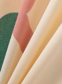 2 件套少女短袖卡通印花休闲连衣裙套装 - 彩色 - 查看 10