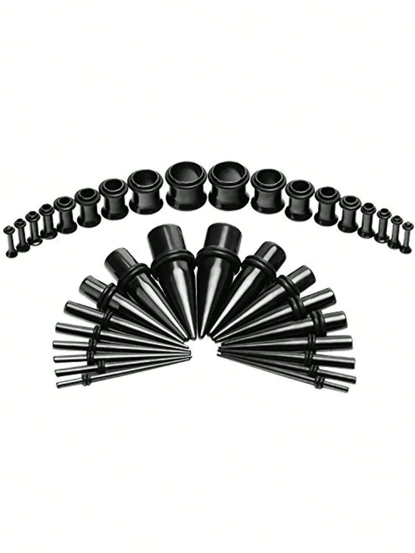 Coppia Piercing In Acrilico Con Calibro Di Espansione Per Barella Conica Per Ore - Foto 12