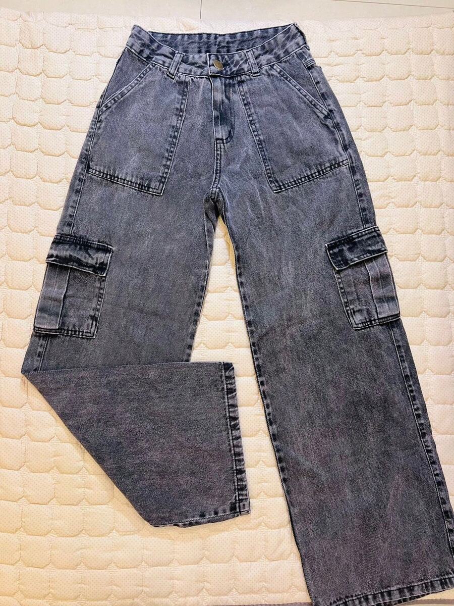 Women Jeans - Grey - View 1