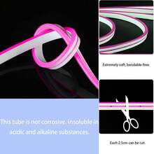 LED Silicone Neon Light Strip 12V 16.4FT/5M Wateproof DIY Cuttable Outdoor Neon Lights LED - Multicolor - View 7