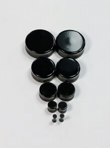 2入組3mm-38mm實心亞克力耳塞穴道,適合日常穿戴、休閒穿戴、工作、派對,帶有穿孔耳環和個性化風格,是家庭、朋友、兄弟姐妹和節日禮物的理想選擇 - 亞克力實心耳擴 - 查看 9