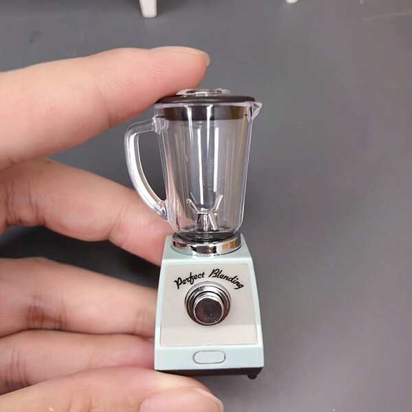 1 pièce Couleur aléatoire Mini Centrifugeuse/Cafetière/Cuiseur de Riz 1:12 pour Maison de Poupée, Modèle de Décoration de Cuisine Miniature pour/Cadeaux de Noël