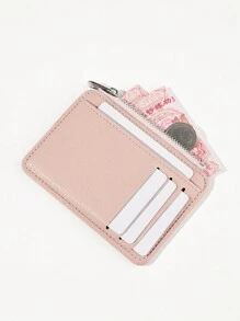 男女通用超薄卡包钱包 - 极简主义前置口袋卡套，带RFID屏蔽功能，多层设计，轻巧便携（6个卡槽）