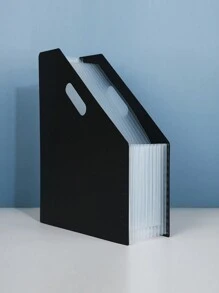 Pasta Sanfona Expansível Tamanho A4 com 13 Compartimentos, Organizador Vertical de Papel para Mesa com Grande Capacidade, Para Papéis e Documentos de Estudantes de Volta às Aulas, Volta às Aulas, Suprimentos Escolares