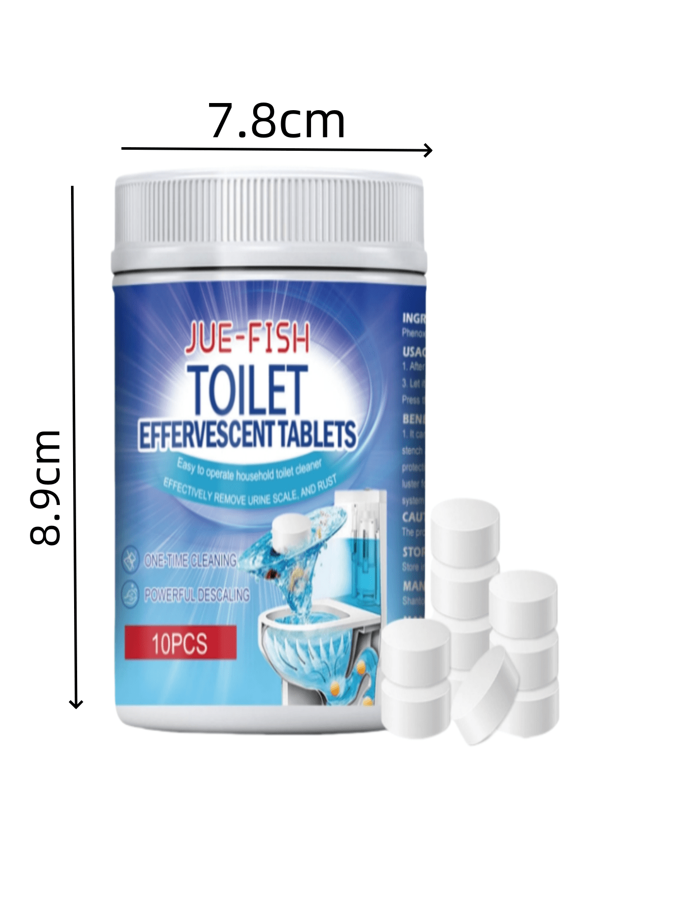 Toilet Bowl Cleaner, Removes Yellow Stains, Urine Stains And Grime