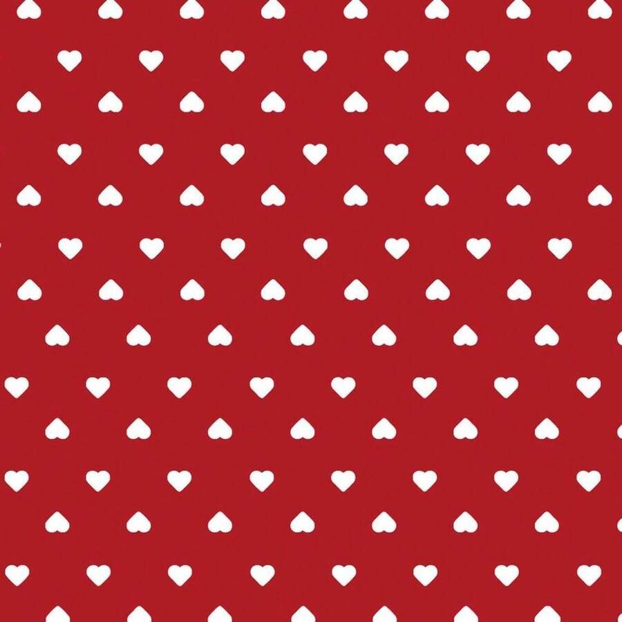 Tricoline Poá Per Meter Printed 100% Cotton - 1.5m Wide - Hati Poá Merah - View 1