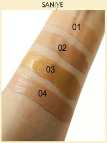 SANIYE R6001, Base de maquillaje, Maquillaje líquido mate ,fundation liquido. - 03 - Ver 5