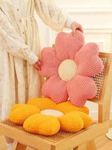 1 个 5 瓣花形靠垫/枕头，50 厘米/19.7 英寸，6 种颜色可选，适合圣诞节、母亲节、新年、情人节或复活节礼物，非常适合在节日装饰房间、卧室、床、沙发、窗台、地板、家庭、办公室、汽车或户外。 - 彩色 - 查看 10