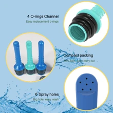 Portable Bidet For Toilet Or Travel, Compatible With Every Bottle, Mini, Elderly, Sprayer, Bio, Personal, Handheld, Personal Hygiene Care For Toilet Or Washing - Multicolor - View 7