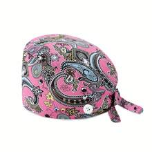 Casquette de travail réglable avec bouton, bandeau de transpiration pour chapeau de travail, chapeaux à attache élastique pour femmes et hommes, taille unique - Multicolore - Voir 6