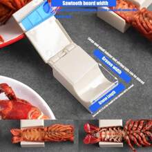 2Pcs Easy-To-Use Crawfish Peeler & Sheller - Crayfish Peeling Tool - Quick And Easy Shell Remover For Shrimp & Crawfish Tails - Portable, Lightweight Kitchen Gadget For Efficient Crayfish Prep Simplify Your Seafood Prep - White - View 3