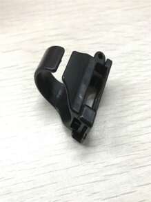 Snorkel Mask Holder Clip - Diving Retainer For Silicone Snorkel Tube, Goggles Buckle - Black