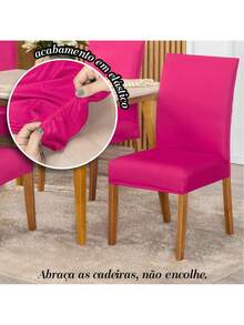 Chair Covers - Màu Hồng Tươi - Xem 4