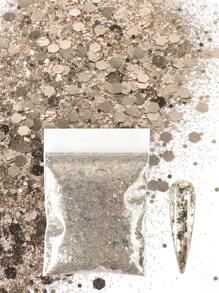 10克混合色六边形粗闪粉，适用于凝胶指甲油、环氧树脂和其他DIY美甲配件 - 彩色 - 查看 27