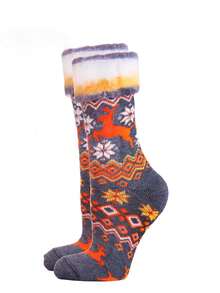 Women Over The Calf Socks - 彩色 - 查看 7