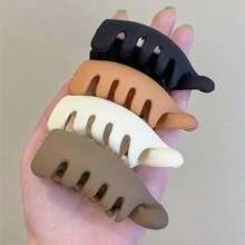 1 Stück oder 4 Stück bananenförmige mittelgroße Haarklammern für dünnes Haar, Haargummi für Pferdeschwanz für Frauen, Sommer Haaraccessoires für Frauen, Herbst, Reise, Haarstyling-Werkzeuge, Accessoires für Frauen, Haarsachen, Herbst, Haaraccessoires für Frauen, Haarstyling-Werkzeuge, Haarsachen, Sachen, Schönheitsaccessoires, Geschenke, Reise, Geschenke für Frauen, Haarsachen, Strumpfstopfer