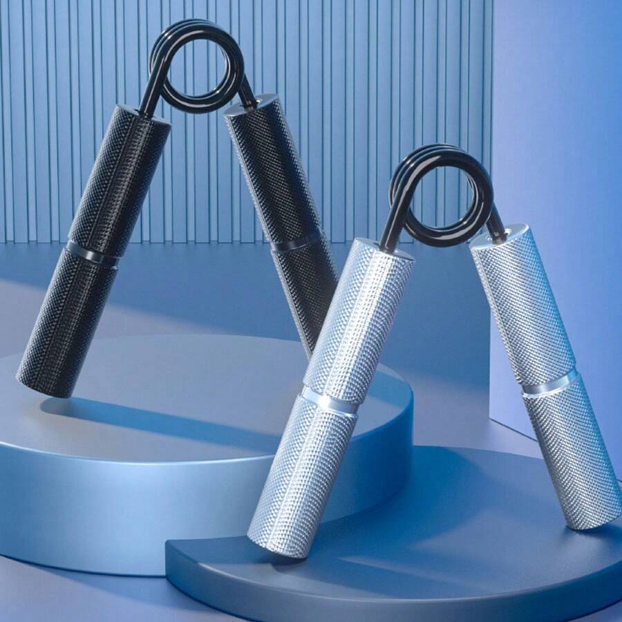 1pc Metal Hand Gripper, Anti-Slip Heavy-Duty Forearms Exerciser, Hand Strengthener For Muscle And Hand Training (50LB-200LB)