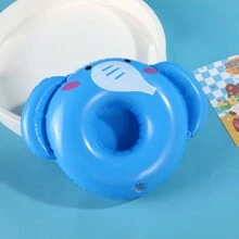 1pc Floating Inflatable Cup Holders Beverage Coasters, Inflatable Floating Cup Holder, Swimming Pool Beverage Coaster, Mini Floating Cup Holder, Summer Swimming Pool Party Decoration