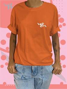 Men Shirts - Orange - View 5