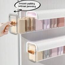 1 件壁挂式内衣收纳盒，适用于胸罩、内衣和袜子，衣柜收纳盒家居浴室装饰浴室收纳盒 - 白色 - 查看 5