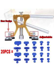 Automatic Dent Puller Kit - Adjustable Dent Removal Tool Unpainted Dent Repair Kit Dent Lift Puller Suitable For Removing Large And Small Dents In Cars - Gold - View 11