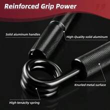 1pc Metal Hand Gripper, Anti-Slip Heavy-Duty Forearms Exerciser, Hand Strengthener For Muscle And Hand Training (50LB-200LB) - Multicolor - View 5