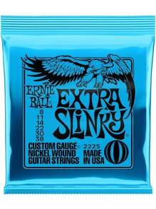 Guitarra Electrica Para Ernie Ball 08-38  Encordado 2225 - Multicolor - Ver 1