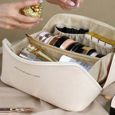 1件装女士时尚大容量化妆包便携旅行手提包收纳整理袋化妆品旅行洗漱包必备礼品收纳包拉链配件美甲、化妆包、化妆袋、化妆品收纳包、化妆品整理器、旅行、化妆袋、包、梳妆台、化妆袋、旅行必备、化妆包、化妆包、包、旅行必备、梳妆台配件、小化妆包、化妆袋、化妆品收纳包、旅行必备、大容量、大化妆包、圣诞礼物、化妆包、旅行、女士旅行必备礼物、化妆包、手拿包/小手提包、化妆品整理器、化妆品收纳、化妆包、化妆刷收纳袋、迷你化妆包、大容量化妆包、女士礼物、圣诞礼物、女士礼物创意、化妆包、化妆袋、旅行必备