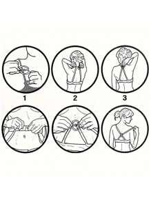 4/12pcs,Invisible Bra Strap Non-Slip Buckle, Three Shapes And Four Colors Of Non-Slip Underwear Shoulder Multi-Functional Belt Clip, Fitness Yoga Shoulder Buckle, Summer Outdoor Preferred