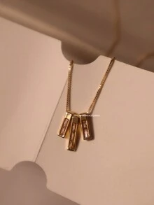 Women Pendant Necklaces - 3S5-13-Vàng - Xem 4